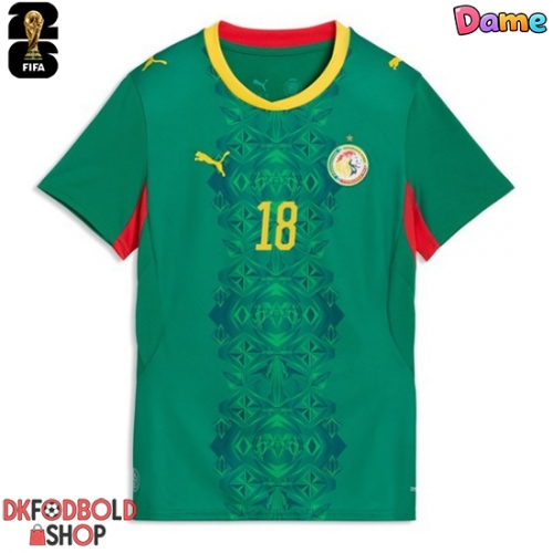 Senegal Ismaila Sarr #18 Udebanetrøje Dame VM 2026 Kort ærmer